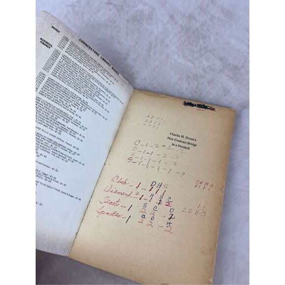 Vintage Bridge Card Game Book 1970s - Picture 2 of 6